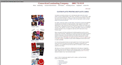 Desktop Screenshot of ctlaminating.com